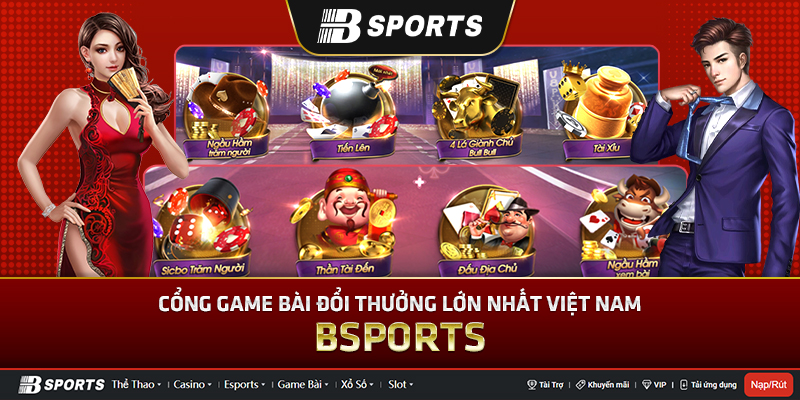 Cổng game bài đổi thưởng lớn nhất Việt Nam